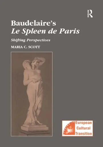 Cover of Baudelaire's Le Spleen De Paris