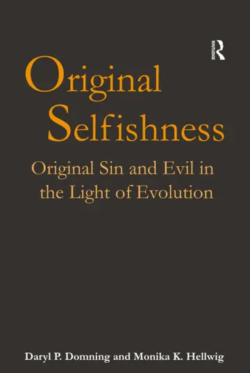 Cover of Original Selfishness