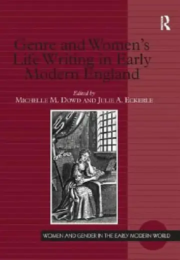 Cover of Genre and Women's Life Writing in Early Modern England