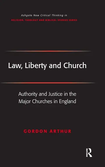 Cover of Law, Liberty and Church