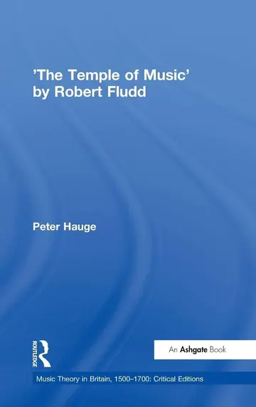 Cover of The Temple of Music by Robert Fludd