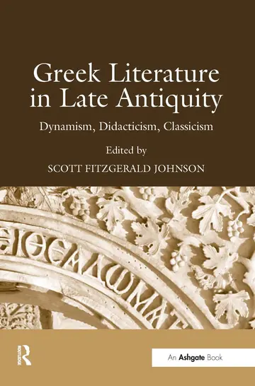 Cover of Greek Literature in Late Antiquity