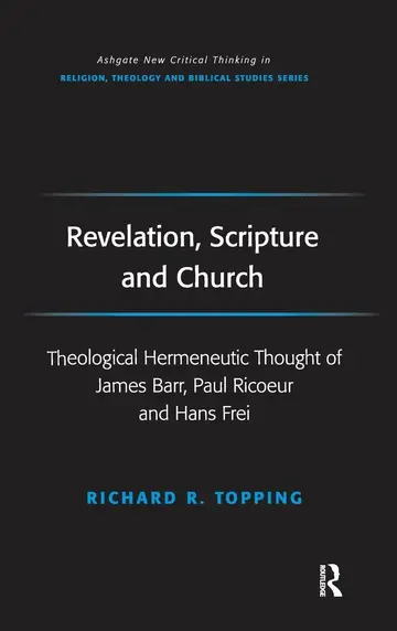 Cover of Revelation, Scripture and Church