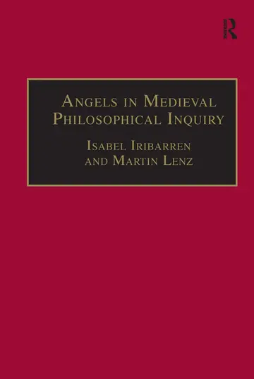 Cover of Angels in Medieval Philosophical Inquiry