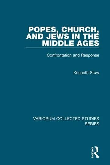 Cover of Popes, Church, and Jews in the Middle Ages