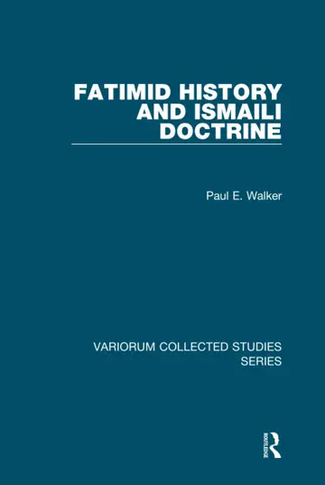 Cover of Fatimid History and Ismaili Doctrine