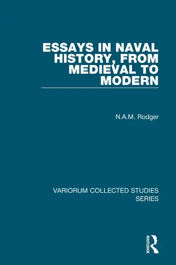 Cover of Essays in Naval History, from Medieval to Modern
