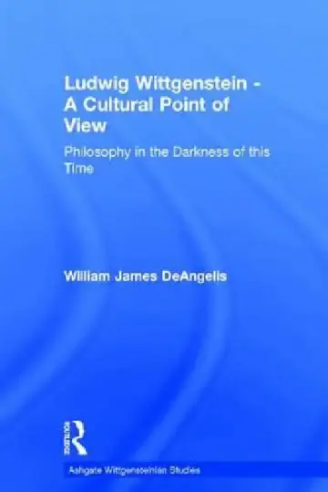Cover of Ludwig Wittgenstein - A Cultural Point of View