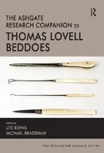 Cover of The Ashgate Research Companion to Thomas Lovell Beddoes