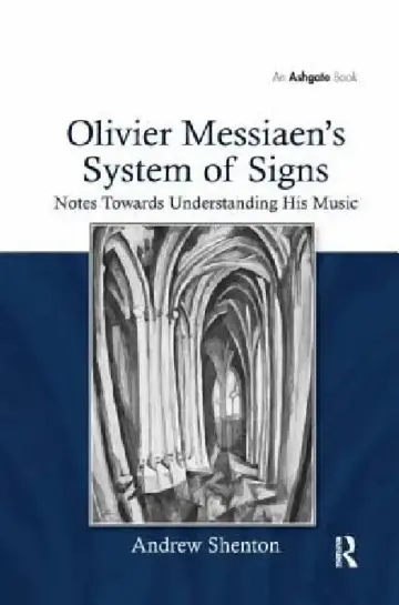 Cover of Olivier Messiaen's System of Signs