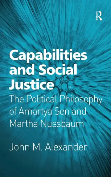 Cover of Capabilities and Social Justice