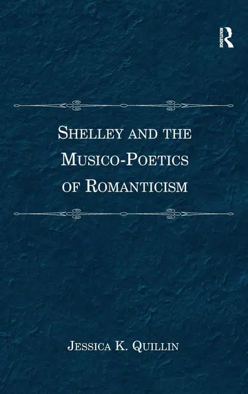 Cover of Shelley and the Musico-Poetics of Romanticism