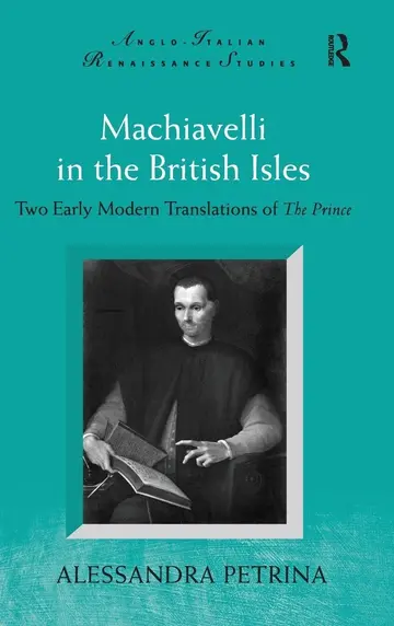 Cover of Machiavelli in the British Isles