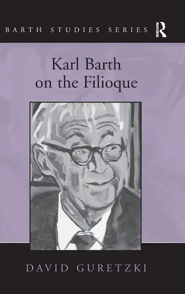 Cover of Karl Barth on the Filioque