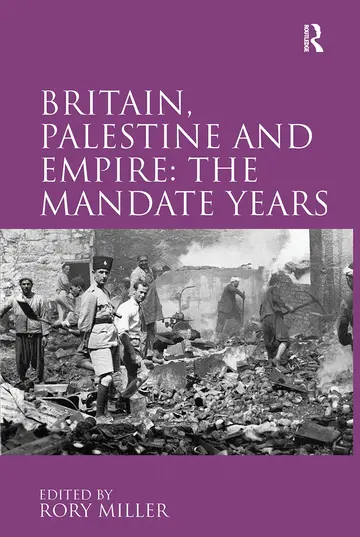 Cover of Britain, Palestine and Empire