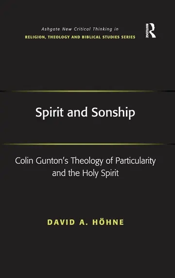 Cover of Spirit and Sonship