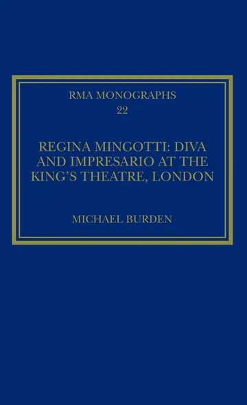Cover of Regina Mingotti