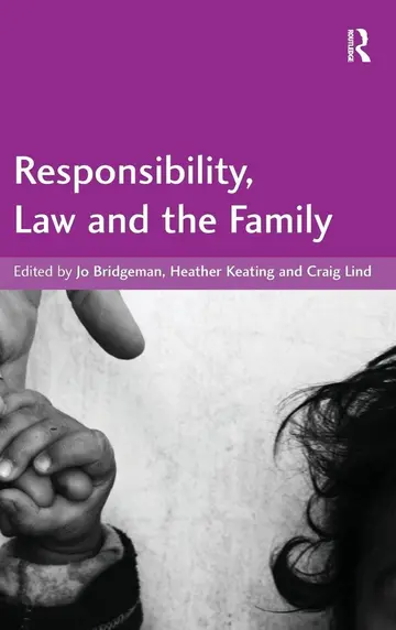 Cover of Responsibility, Law and the Family