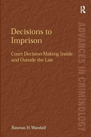 Cover of Decisions to Imprison