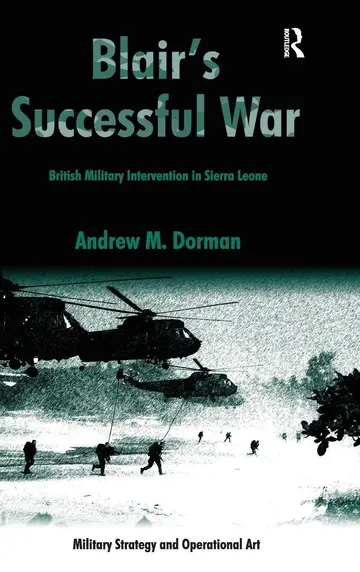 Cover of Blair's Successful War