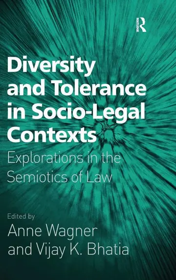 Cover of Diversity and Tolerance in Socio-Legal Contexts