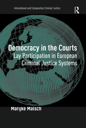 Cover of Democracy in the Courts
