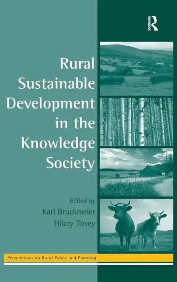 Cover of Rural Sustainable Development in the Knowledge Society