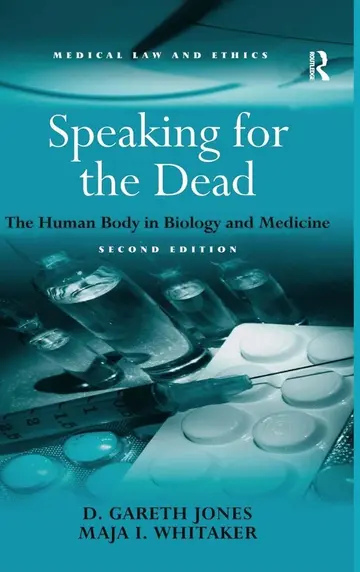 Cover of Speaking for the Dead