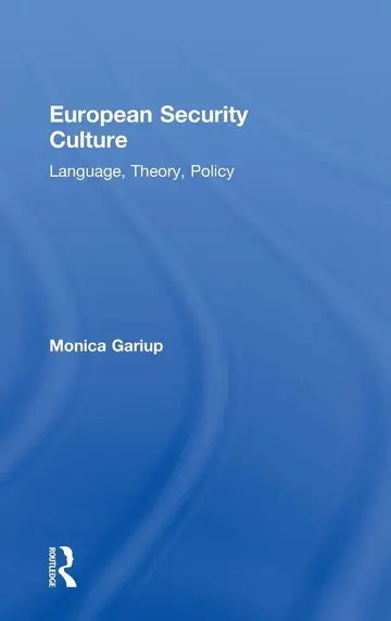 Cover of European Security Culture