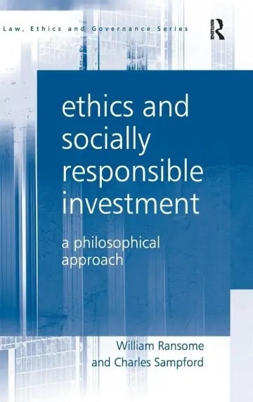 Cover of Ethics and Socially Responsible Investment