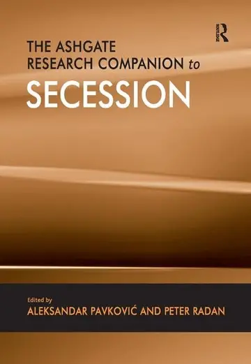Cover of The Ashgate Research Companion to Secession