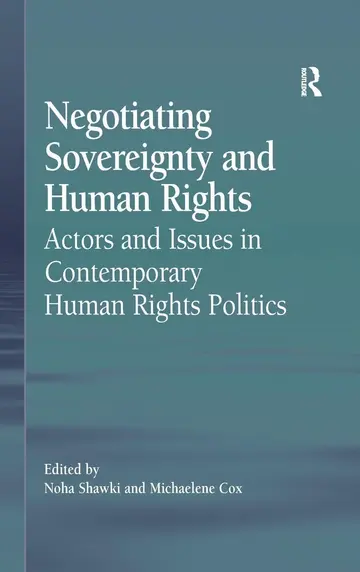 Cover of Negotiating Sovereignty and Human Rights