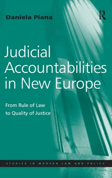 Cover of Judicial Accountabilities in New Europe