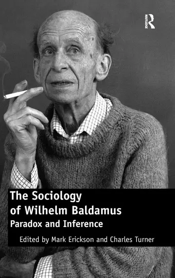 Cover of The Sociology of Wilhelm Baldamus