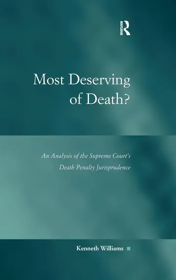 Cover of Most Deserving of Death?