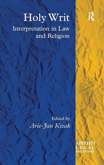 Cover of Holy Writ