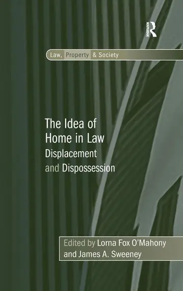 Cover of The Idea of Home in Law
