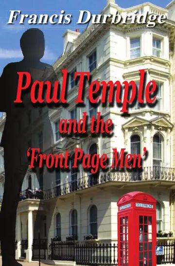Cover of Paul Temple and the Front Page Men