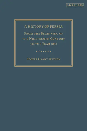 Cover of A History of Persia