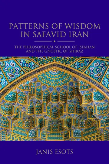 Cover of Patterns of Wisdom in Safavid Iran