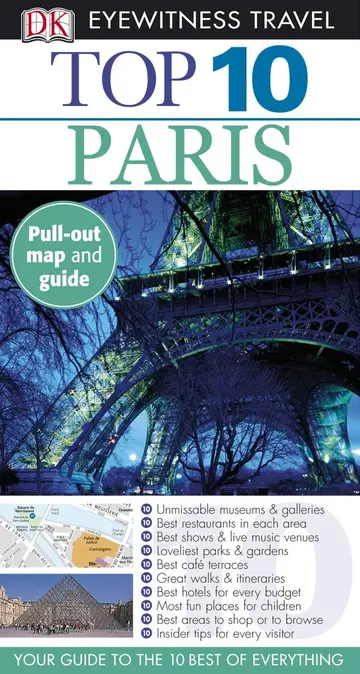 Cover of Dk Eyewitness Top 10 Paris