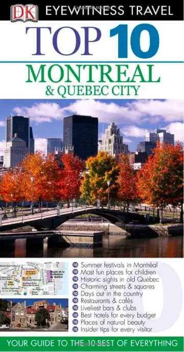 Cover of Top 10 Montreal & Quebec City