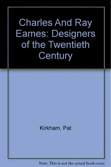 Cover of Charles and Ray Eames
