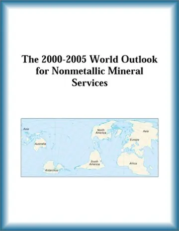 Cover of The 2000-2005 World Outlook for Nonmetallic Mineral Services