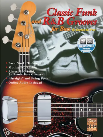 Cover of Classic Funk and R&B Grooves for Bass