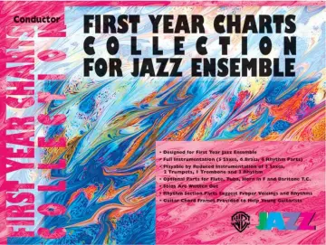 Cover of First Year Charts Collection for Jazz Ensemble
