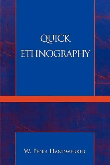 Cover of Quick Ethnography