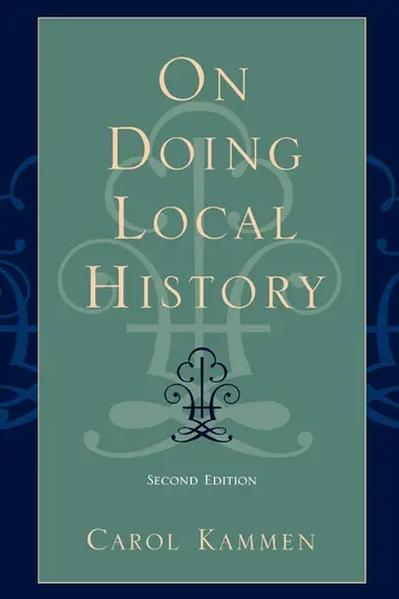 Cover of On Doing Local History