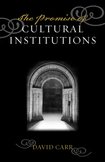 Cover of The Promise of Cultural Institutions