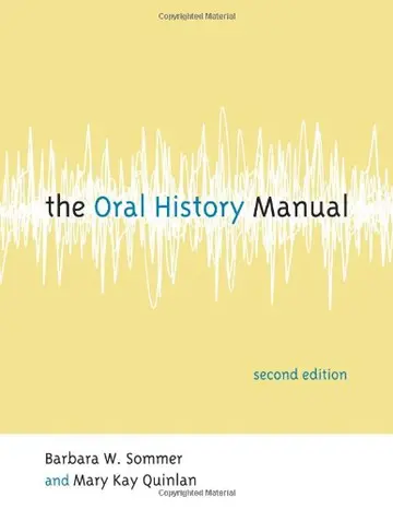 Cover of The Oral History Manual